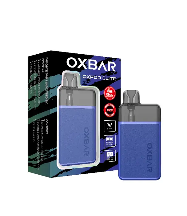 Ox Bar Shadow Blue OxBar Oxpod Elite 30w Open Pod Device (CRC)