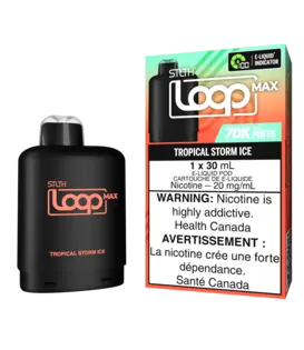 Tropical Storm Ice STLTH Loop Max 70k Disposable Vape Pod