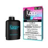 Peach Blue Razz Ice STLTH Loop Max 70k Disposable Vape Pod