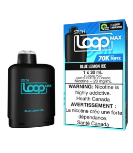 Blue Lemon Ice STLTH Loop Max 70k Disposable Vape Pod