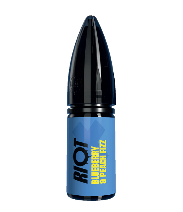 Blueberry Peach Fizz 20mg Riot X Nic Salt 30ml E-liquid