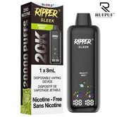 Mighty Mint Zero Nicotine Ripper Sleek 20k Rechargeable Disposable