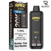 Bomb Blue Razz Ice Zero Nicotine Ripper Sleek 20k Rechargeable Disosable