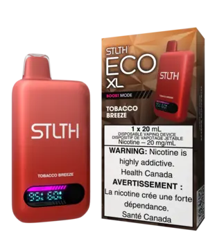 Tobacco Breeze STLTH Eco XL 20ml Rechargeable Disposable
