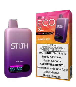 Punch Ice STLTH Eco XL 20ml Rechargeable Disposable