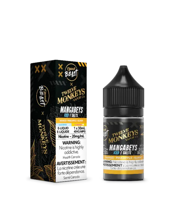 Flavour Beast Mangabeys Ice 20mg Flavour Beast Nic Salt 30ml E-liquid