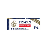 Zig Zag White 1-1/4 Rolling Paper with Tips 50pc