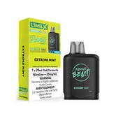 Extreme Mint Ice 20mg Flavour Beast Level X Refillable Dual Coil Pod Starter Kit