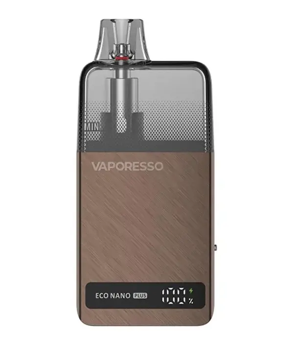 Mocha Brown Vaporesso Eco Nano Plus 10ml Open Pod Device