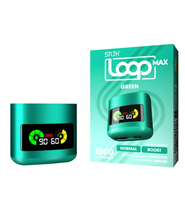 STLTH Green STLTH Loop Max 1000mah Rechargeable Battery
