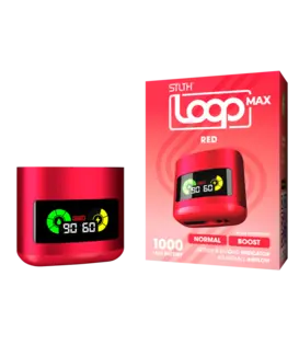 Red STLTH Loop Max 1000mah Rechargeable Battery