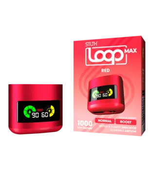 Red STLTH Loop Max 1000mah Rechargeable Battery