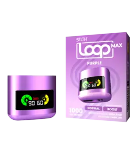 Purple STLTH Loop Max 1000mah Rechargeable Battery