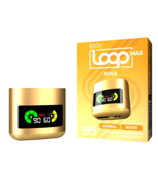 Gold STLTH Loop Max 1000mah Rechargeable Battery