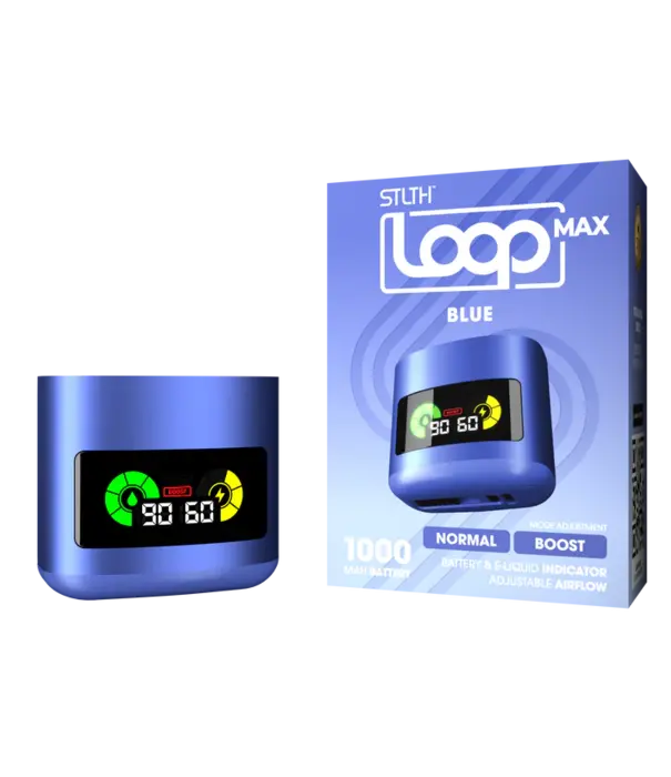 STLTH Blue STLTH Loop Max 1000mah Rechargeable Battery