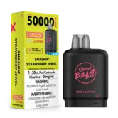Strawberry Flavour Beast Gushin Level X G2 Ultra 50k Disposable Vape Pod