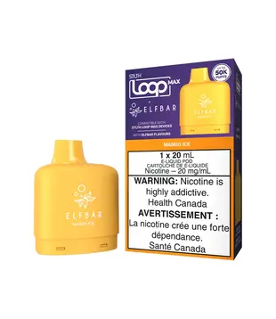 Mango Ice STLTH Loop Max Elfbar 50k Disposable Vape Pod
