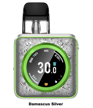 Damascus Silver Vaporesso Xros 5 Nano 30w Open Pod Device (CRC)