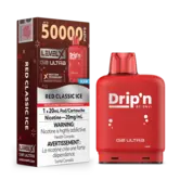 Red Classic Ice Drip’N Level X G2 Ultra 50k Disposable Vape Pod