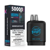 Bomb Blue Razz Level X G2 Ultra 50k Disposable Vape Pod