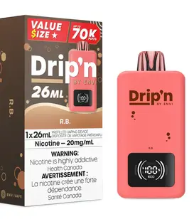 R.B. Drip’N by Envi 26ml 70k Rechargeable Disposable