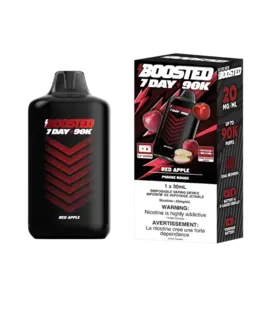 Red Apple Boosted 7 Day 90k Rechargeable Disposable