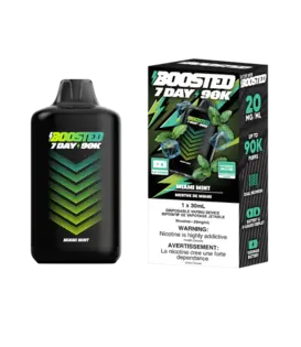 Miami Mint Boosted 7 Day 90k Rechargeable Disposable