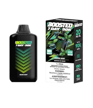 Miami Mint Boosted 7 Day 90k Rechargeable Disposable