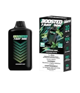 Cucumber Mint Boosted 7 Day 90k Rechargeable Disposable