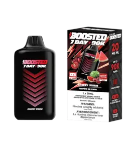 Cherry Storm Boosted 7 Day 90k Rechargeable Disposable