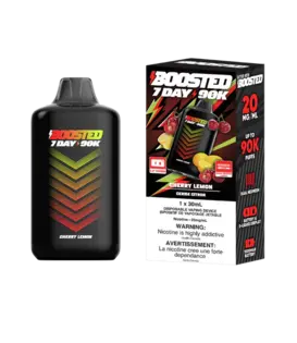 Cherry Lemon Boosted 7 Day 90k Rechargeable Disposable