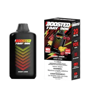 Cherry Lemon Boosted 7 Day 90k Rechargeable Disposable