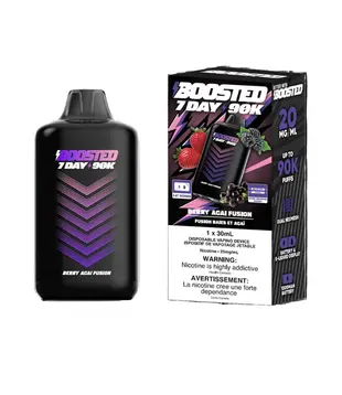 Berry Açai Fusion Boosted 7 Day 90k Rechargeable Disposable
