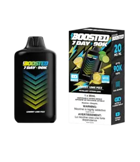 Lemon Lime Fizz Boosted 7 Day 90k Rechargeable Disposable