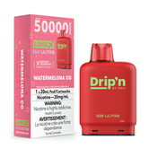 Watermelona CG Drip’N by Envi Level X G2 Ultra 50k Disposable Vape Pod