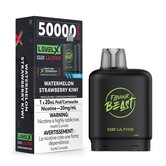 Watermelon Strawberry Kiwi Ice Flavour Beast Level X G2 Ultra 50k Disposable Vape Pod