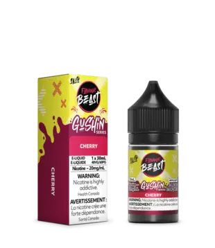 Cherry 20mg Flavour Beast Gushin 30ml Nic salt E-liquid