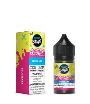 Blue Razz 20mg Flavour Beast Gushin 30ml Nic Salt E-liquid