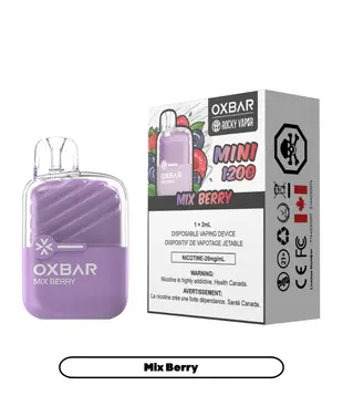 MIx Berry Rocky Vapor OxBar Mini 1200 Disposable