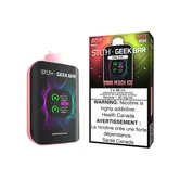 Tangy (Sour) Peach Ice STLTH X Geekbar 80k Rechargeable Disposable