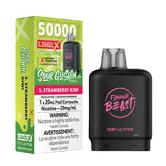 S Strawberry Kiwi Flavour Beast Sour Gushin Level X G2 Ultra 50k Disposable Vape Pod