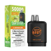 S Orange Lime Flavour Beast Level X G2 Ultra 50k Disposable Vape Pod