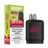 S Cherry Watermelon Flavour Beast Sour Gushin Level X G2 Ultra 50k Disposable Vape Pod