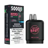 Weekend Watermelon Ice Flavour Beast Level X G2 Ultra 50k Disposable Vape Pod