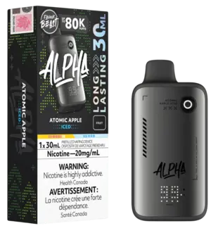 Atomic Apple Ice Flavour Beast Alpha 80k Rechargeable Disposable