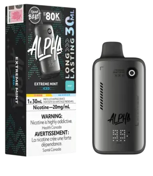 Extreme Mint Ice Flavour Beast Alpha 80k Rechargeable Disposable