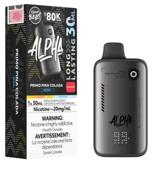 Primo Pina Colada Ice Flavour Beast Alpha 80k Rechargeable Disposable