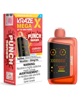 Tropical KO Ice Kraze Mega X 48k Rechargeable Disposable