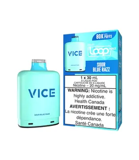 Sour Blue Razz STLTH Loop Max Vice 80k Disposable Vape Pod
