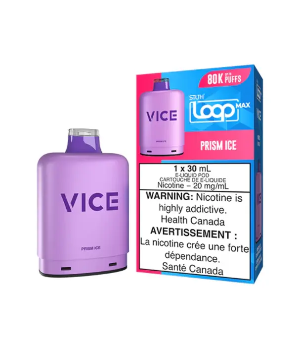 STLTH Prism Ice STLTH Loop Max Vice 80k Disposable Vape Pod